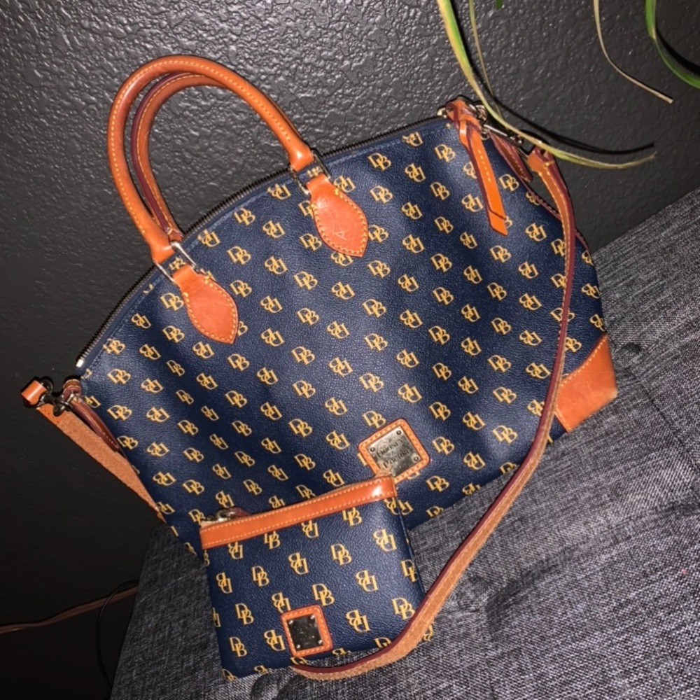 Dooney and Bourke purse with coin purse